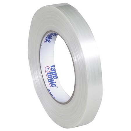 Tape Logic 3/4'' x 60 yds. Tape Logic 1550 Strapping Tape, 12PK T914155012PK